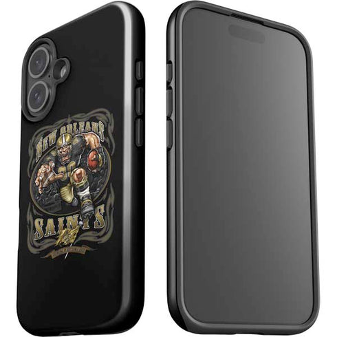 Liquid Blue NFL New Orleans Saints Running Back iPhone 16 Plus Impact Case